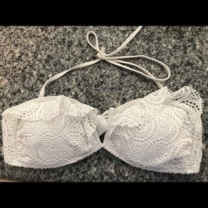 White bikini top super cute